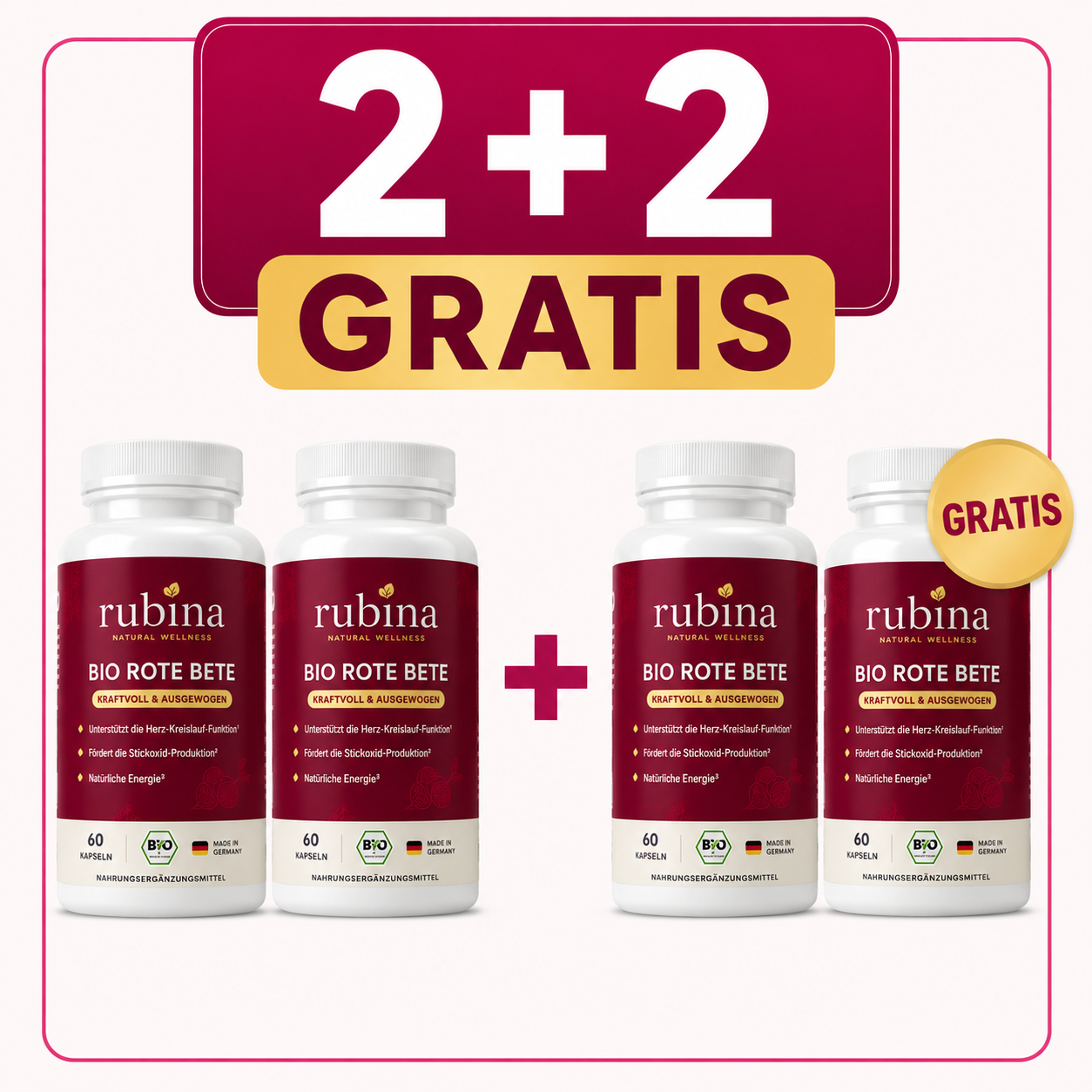 Kaufe 2 + Erhalte 2 GRATIS