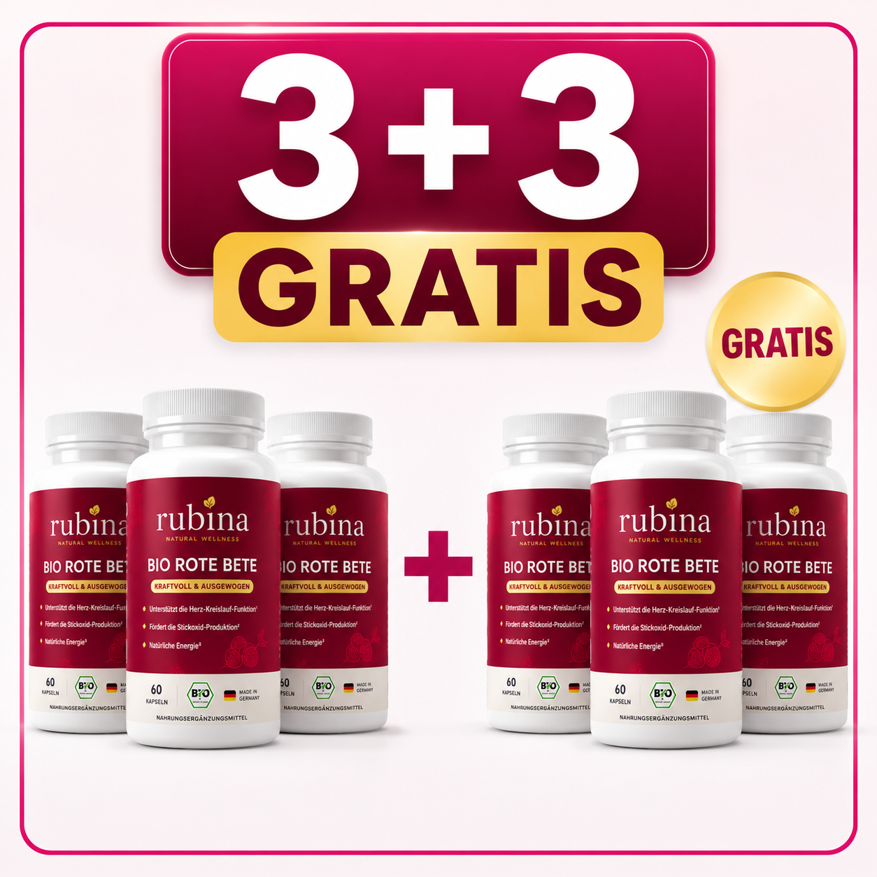 Kaufe 3 + Erhalte 3 GRATIS