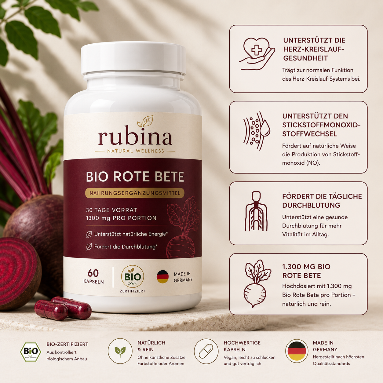 Rubina Produktvorteile